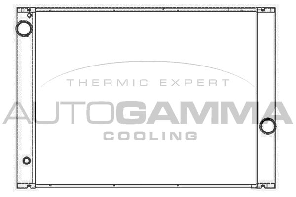 105531 AUTOGAMMA Радиатор, охлаждение двигателя
