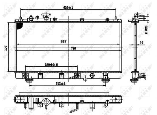 WG1721139 WILMINK GROUP Радиатор, охлаждение двигателя