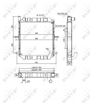 WG1721877 WILMINK GROUP Радиатор, охлаждение двигателя