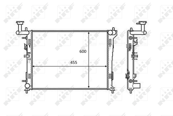 WG1723412 WILMINK GROUP Радиатор, охлаждение двигателя