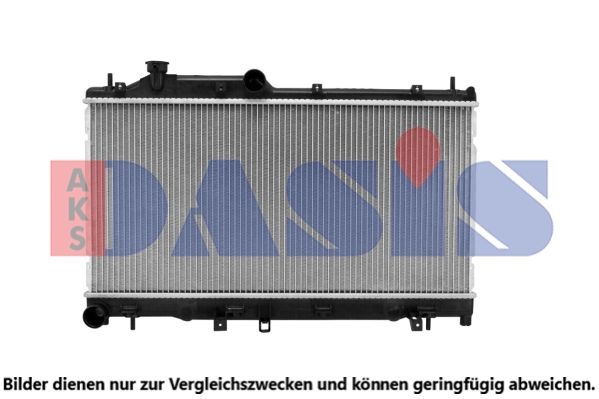 350008N AKS DASIS Радиатор, охлаждение двигателя