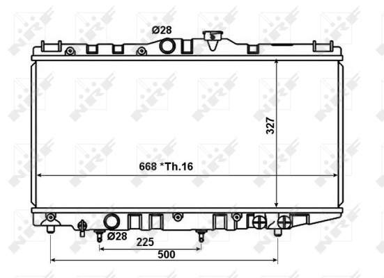 WG1723092 WILMINK GROUP Радиатор, охлаждение двигателя