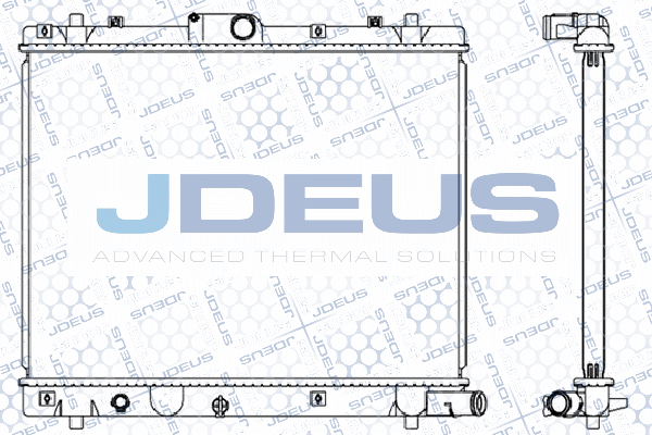 042M29 JDEUS Радиатор, охлаждение двигателя