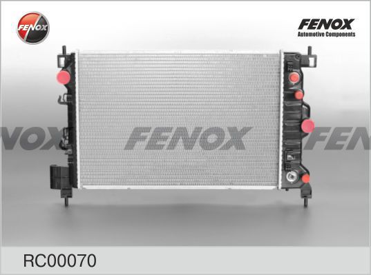 RC00070 FENOX Радиатор, охлаждение двигателя