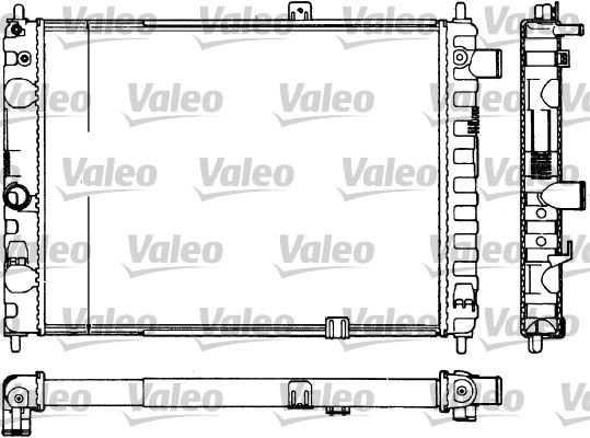 883770 VALEO Радиатор, охлаждение двигателя