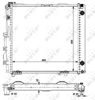 WG1721288 WILMINK GROUP Радиатор, охлаждение двигателя