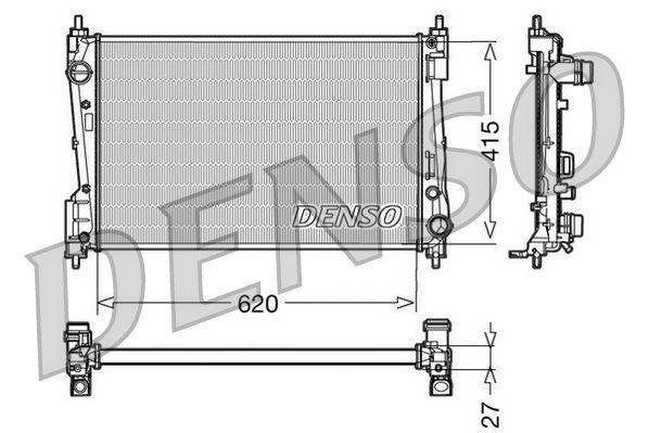 WG1919005 WILMINK GROUP Радиатор, охлаждение двигателя