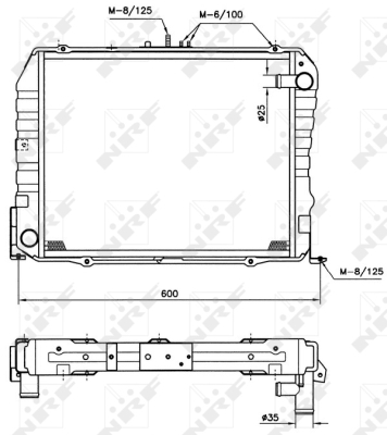 WG1721628 WILMINK GROUP Радиатор, охлаждение двигателя