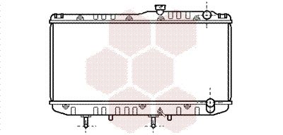 53002178 VAN WEZEL Радиатор, охлаждение двигателя