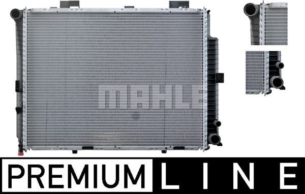 CR318000P MAHLE Радиатор, охлаждение двигателя