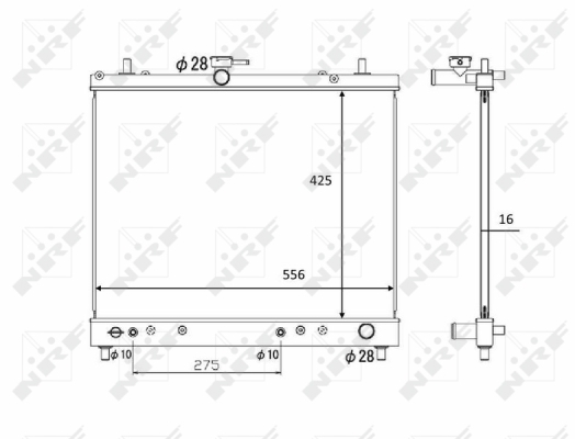 WG1723397 WILMINK GROUP Радиатор, охлаждение двигателя