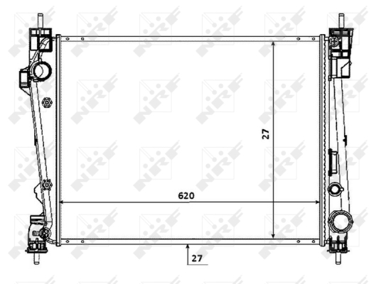 WG1722731 WILMINK GROUP Радиатор, охлаждение двигателя