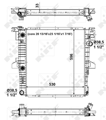 WG1722994 WILMINK GROUP Радиатор, охлаждение двигателя