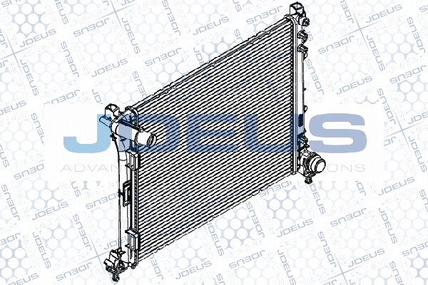 RA0111350 JDEUS Радиатор, охлаждение двигателя