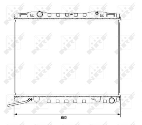 WG1722247 WILMINK GROUP Радиатор, охлаждение двигателя