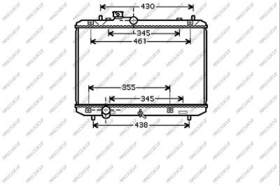 SZ034R003 PRASCO Радиатор, охлаждение двигателя