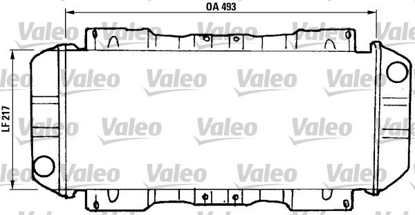 811046 VALEO Радиатор, охлаждение двигателя