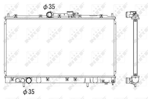 WG1722205 WILMINK GROUP Радиатор, охлаждение двигателя