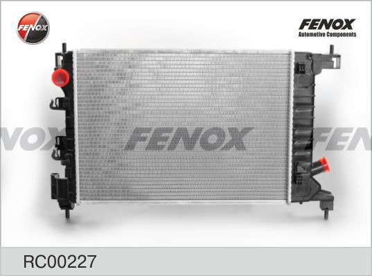 RC00227 FENOX Радиатор, охлаждение двигателя