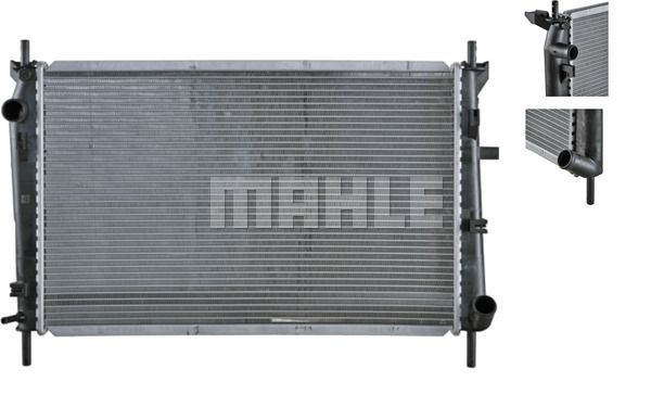 CR629000S MAHLE Радиатор, охлаждение двигателя