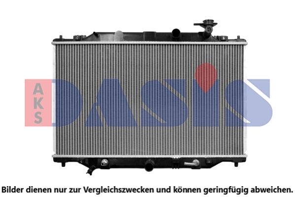 110082N AKS DASIS Радиатор, охлаждение двигателя