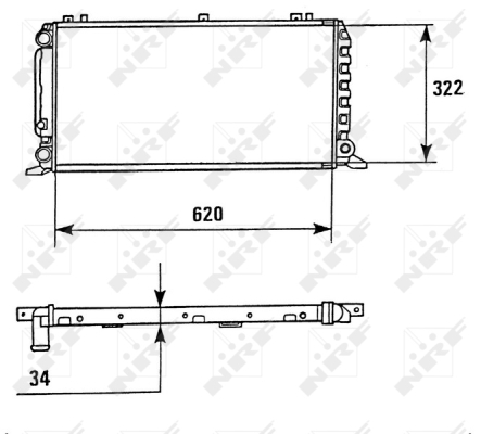 WG1723567 WILMINK GROUP Радиатор, охлаждение двигателя