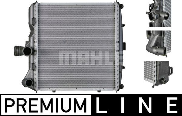 CR817000P MAHLE Радиатор, охлаждение двигателя