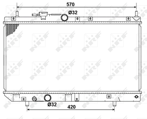 WG1722183 WILMINK GROUP Радиатор, охлаждение двигателя