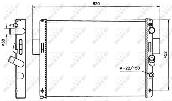 WG1723226 WILMINK GROUP Радиатор, охлаждение двигателя