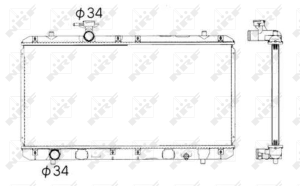 WG1722309 WILMINK GROUP Радиатор, охлаждение двигателя