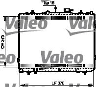 735523 VALEO Радиатор, охлаждение двигателя