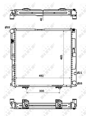 WG1722680 WILMINK GROUP Радиатор, охлаждение двигателя