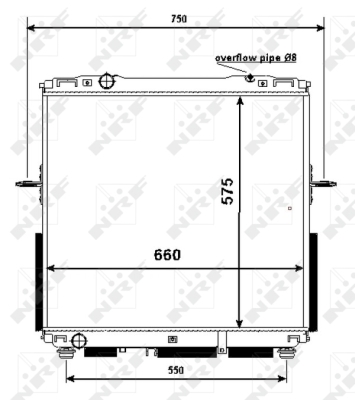 WG1722249 WILMINK GROUP Радиатор, охлаждение двигателя