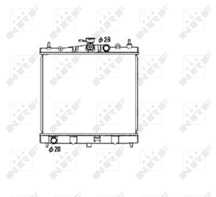 WG1722355 WILMINK GROUP Радиатор, охлаждение двигателя