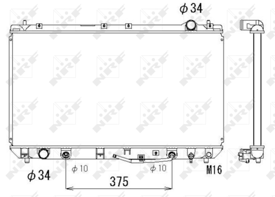 WG1722197 WILMINK GROUP Радиатор, охлаждение двигателя