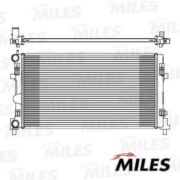 ACRB075 MILES Радиатор, охлаждение двигателя