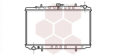 13002144 VAN WEZEL Радиатор, охлаждение двигателя