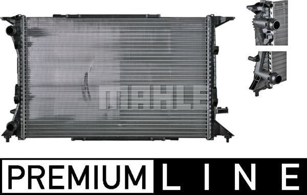 CR1060000P MAHLE Радиатор, охлаждение двигателя