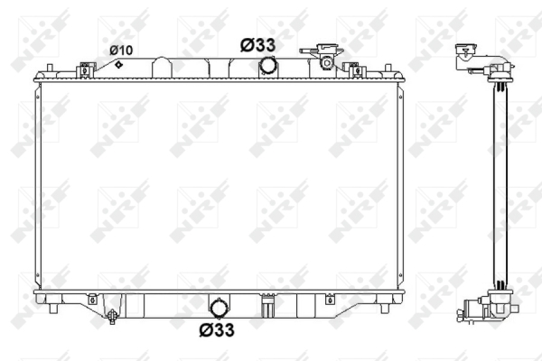 WG1723367 WILMINK GROUP Радиатор, охлаждение двигателя