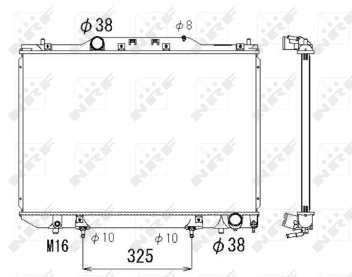 WG1722210 WILMINK GROUP Радиатор, охлаждение двигателя