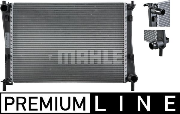 CR1355000P MAHLE Радиатор, охлаждение двигателя