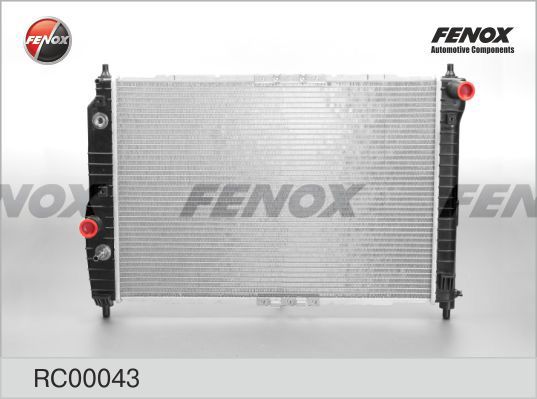 RC00043 FENOX Радиатор, охлаждение двигателя