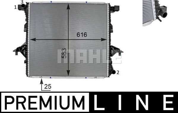 WG2184018 WILMINK GROUP Радиатор, охлаждение двигателя