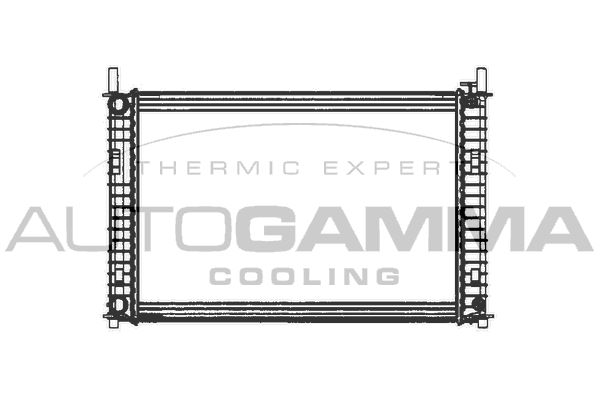 103073 AUTOGAMMA Радиатор, охлаждение двигателя