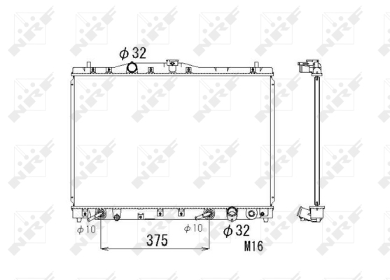 WG1722507 WILMINK GROUP Радиатор, охлаждение двигателя