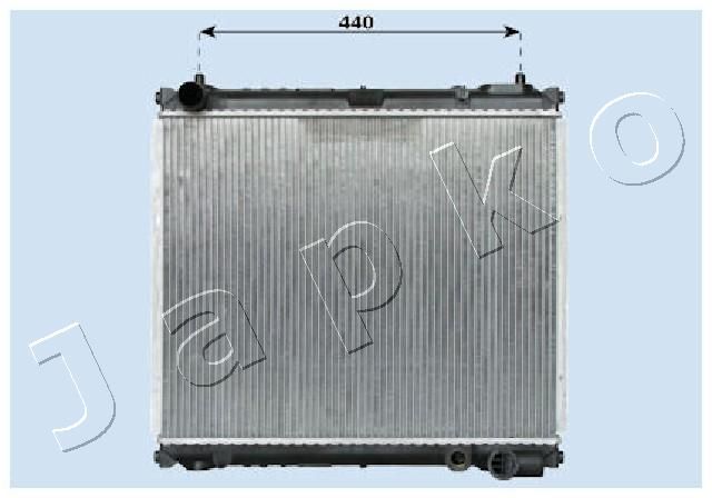 RDA142007 JAPKO Радиатор, охлаждение двигателя