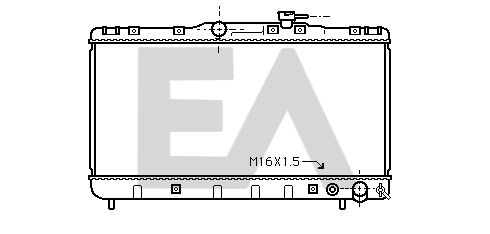 31R71066 EACLIMA Радиатор, охлаждение двигателя