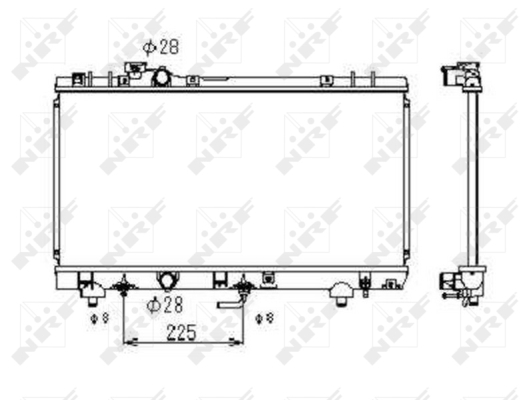 WG1722231 WILMINK GROUP Радиатор, охлаждение двигателя