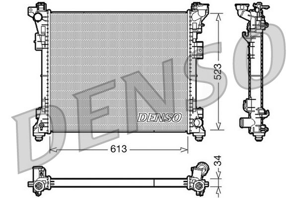 WG1918910 WILMINK GROUP Радиатор, охлаждение двигателя