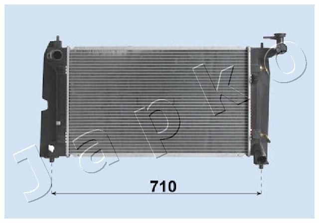 RDA153116 JAPKO Радиатор, охлаждение двигателя